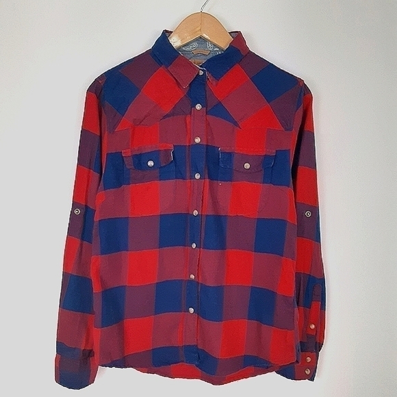 JACHS Girlfriend | DEA Flannel Shirt - Picture 2 of 5